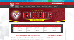 Desktop Screenshot of igsl-softball.org